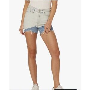 HUDSON Women's Devon High Rise Boyfriend Short Extracted Triangle Sz 25 NWT